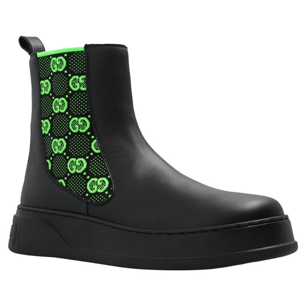 Gucci GG Leather Boots - Picture 2 of 4